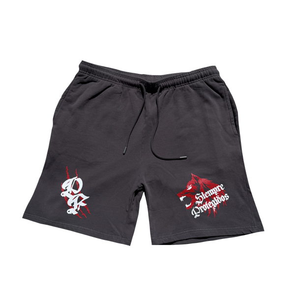 LOBOS HEAVYWEIGHT FLEECE SHORTS (GRAPHITE)