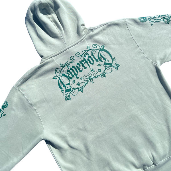 JARDÍN DEL AMOR HEAVYWEIGHT HOODIE (SAGE)